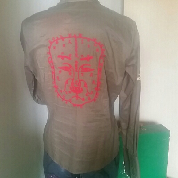 LILI LALANDE BUTTON UP SHIRT - Picture 3 of 5